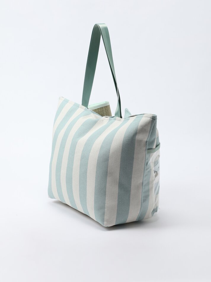 Conjunto de bolsa, travesseiro e colchonete - Verde