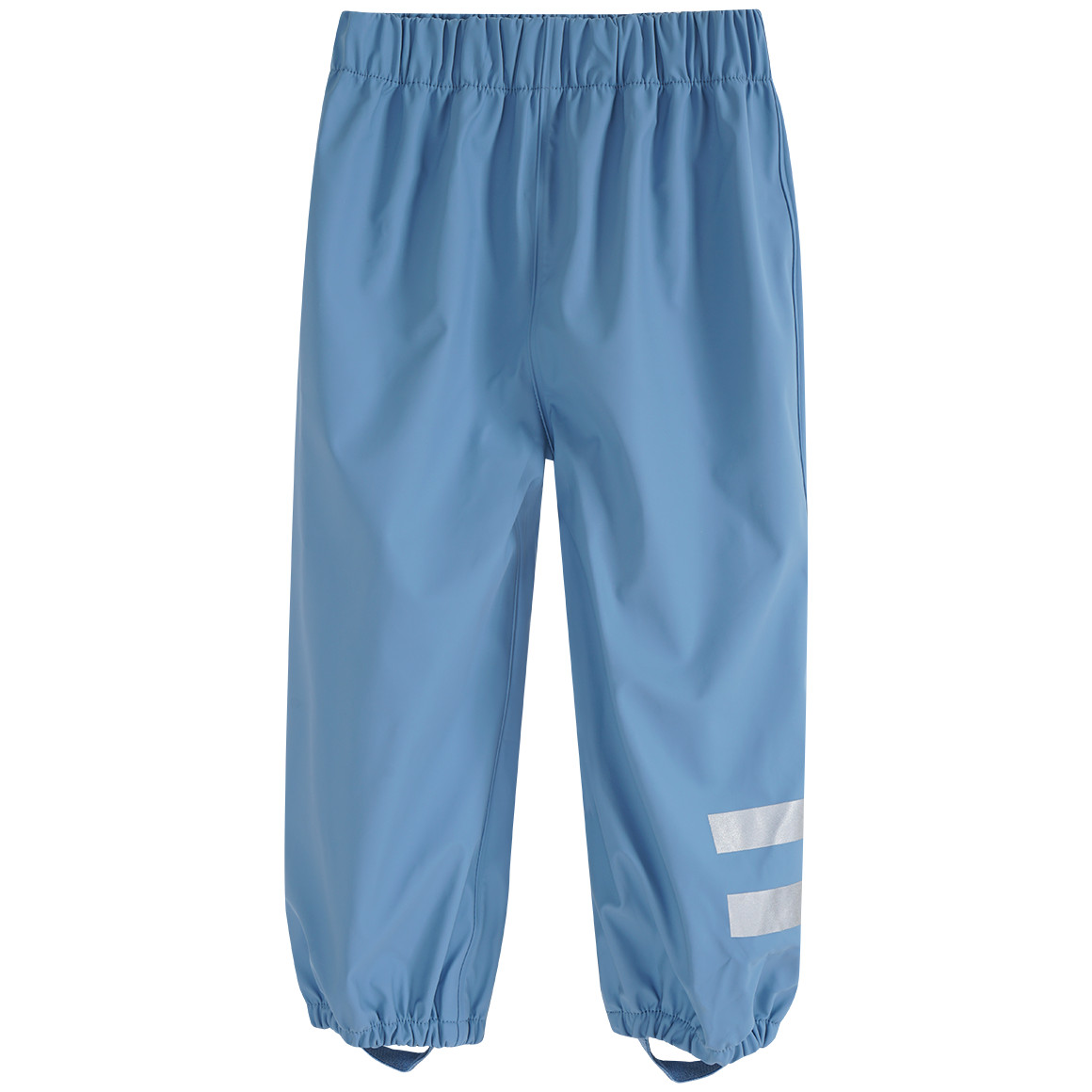Jonas Nielsen Kinder Regenhose mit Reflektoren hellblau