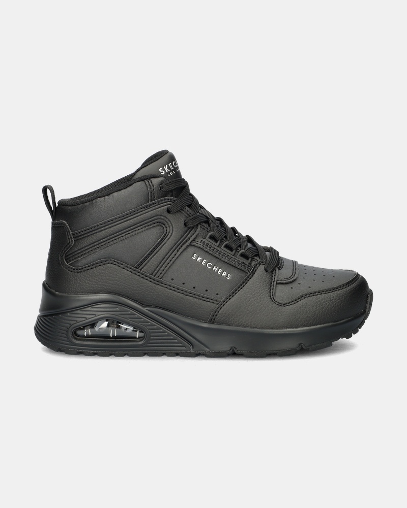 Skechers Uno High Regards Hoge sneakers  - zwart