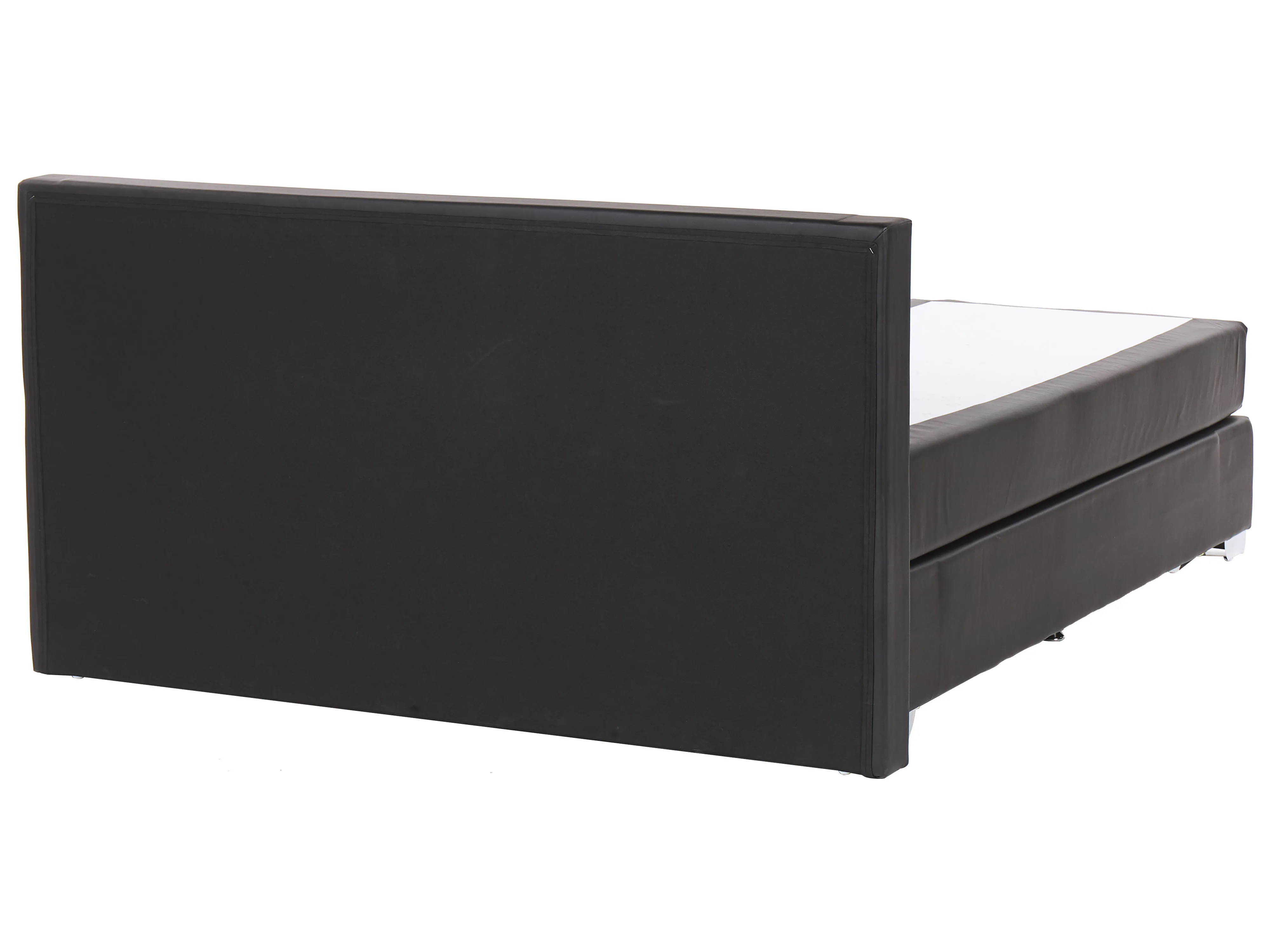 Boxspring Stof PRESIDENT 180 x 200 cm Zwart