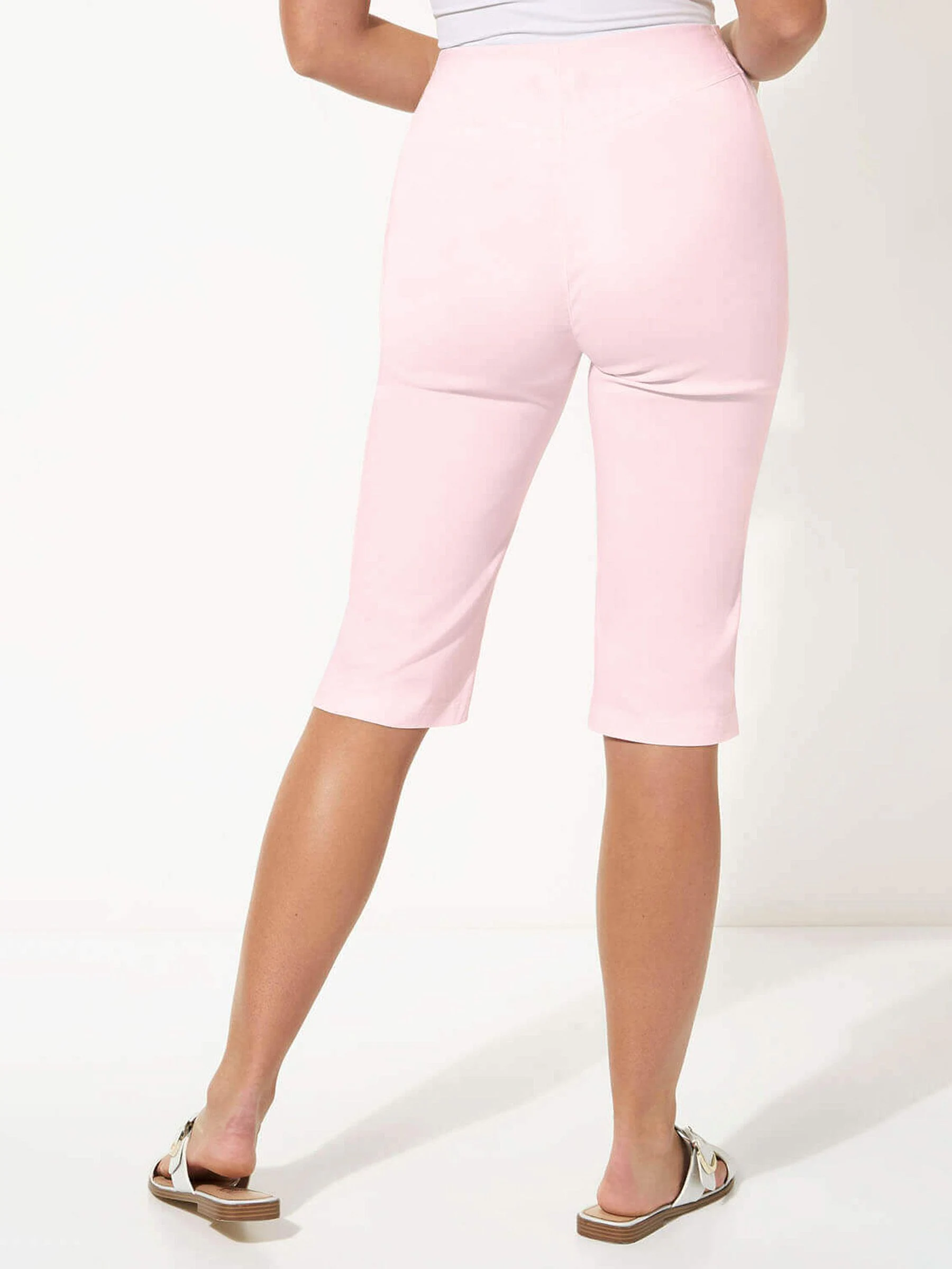Lichtroze - Roman - Knielange stretchshort