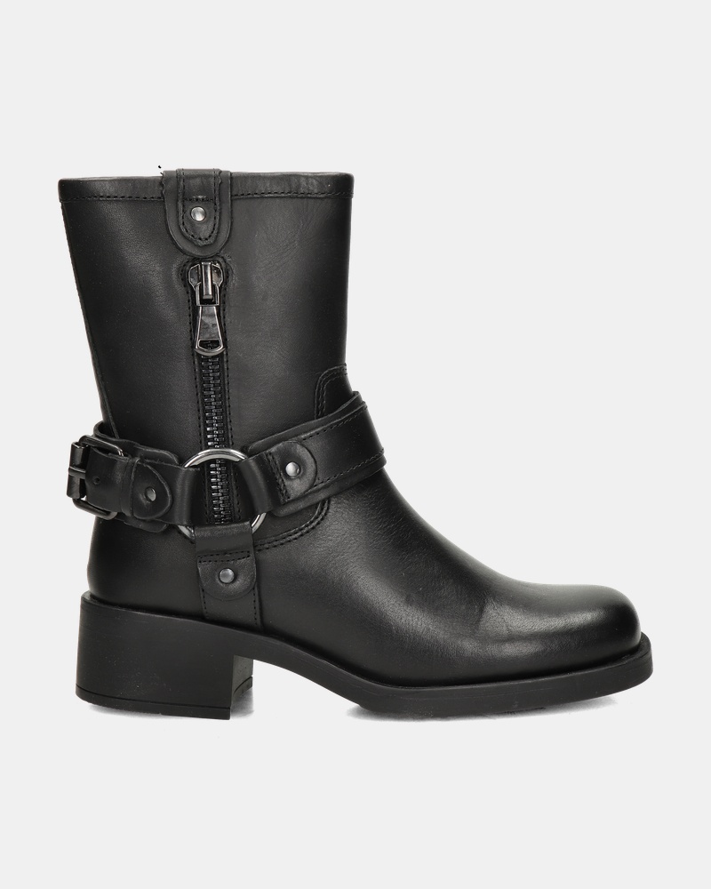 Nelson Maud Bikerboots  - zwart