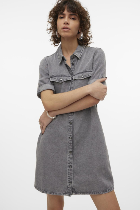 Vero Moda grijze dames jurk