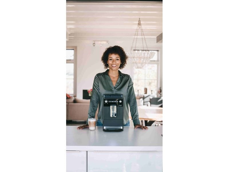 Melitta Kaffeevollautomat Latticia OT Grau Kaffeemaschine mit Bild-Touch-Display