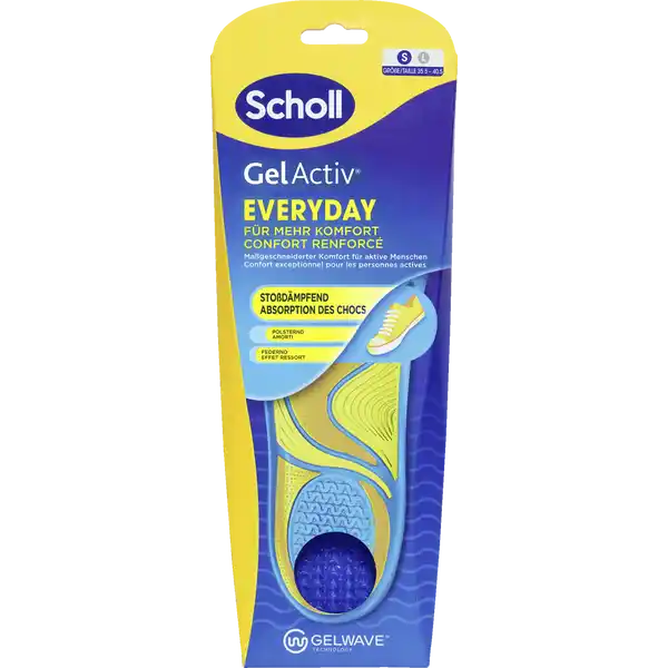 GelActiv Einlegesohlen EVERYDAY Gr. S (35-40,5)