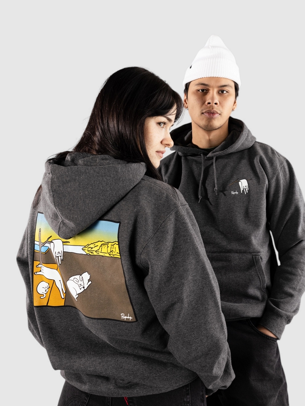 RIPNDIP Nermali Hoodie charcoal