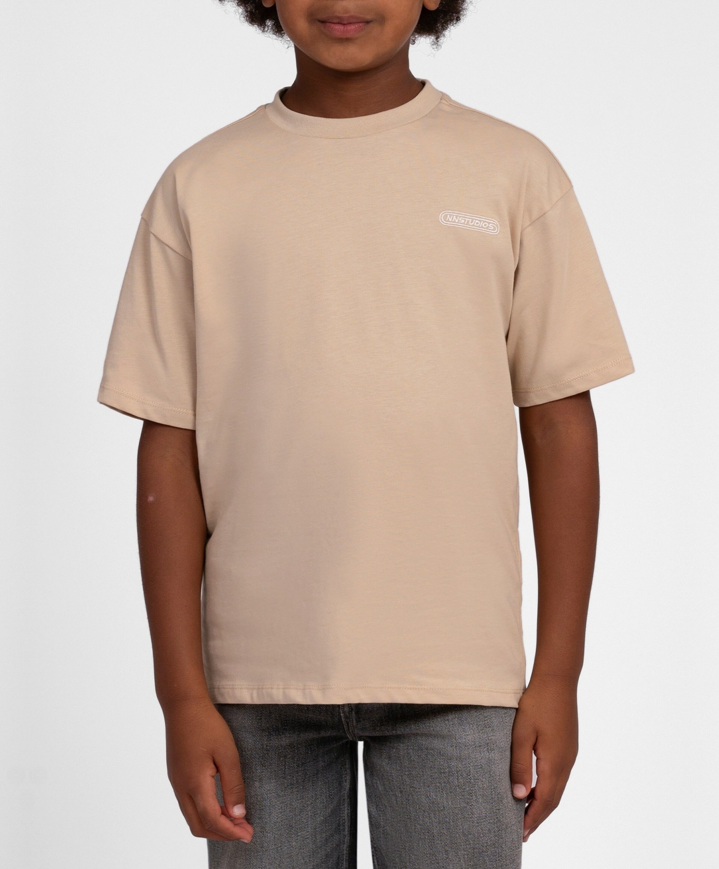 NIK & NIK Jongens T-shirt beige
