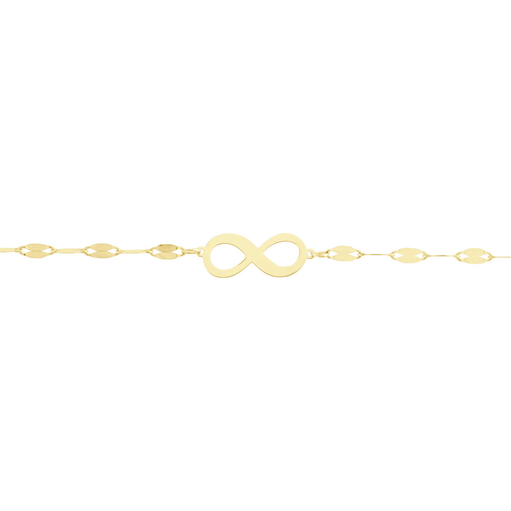 Bracelet Or Jaune Aulnie