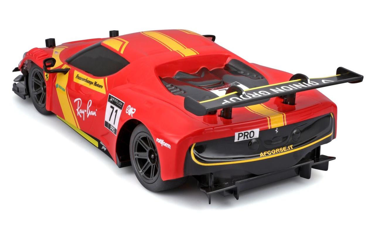 Rennwagen RC Ferrari 296 GT3 1/16Ferngesteuertes Spielzeug
