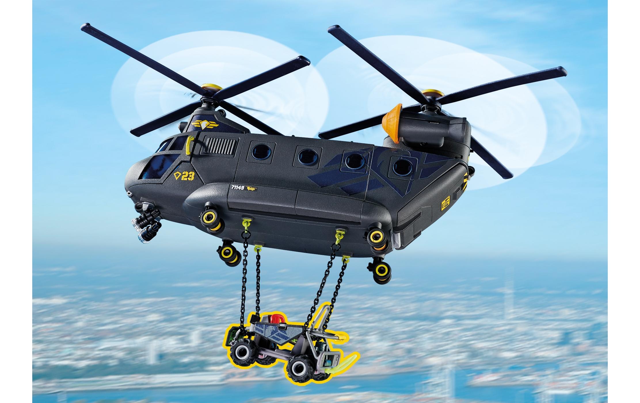 Playmobil® Spielbausteine »City Action SWAT-Rettungshelikopter 71149«
