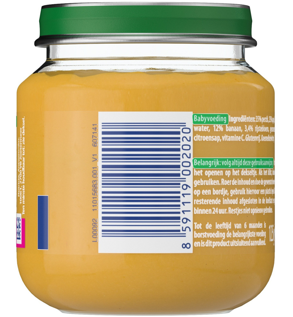 Olvarit Perzik appel 4M02 (125 gr)