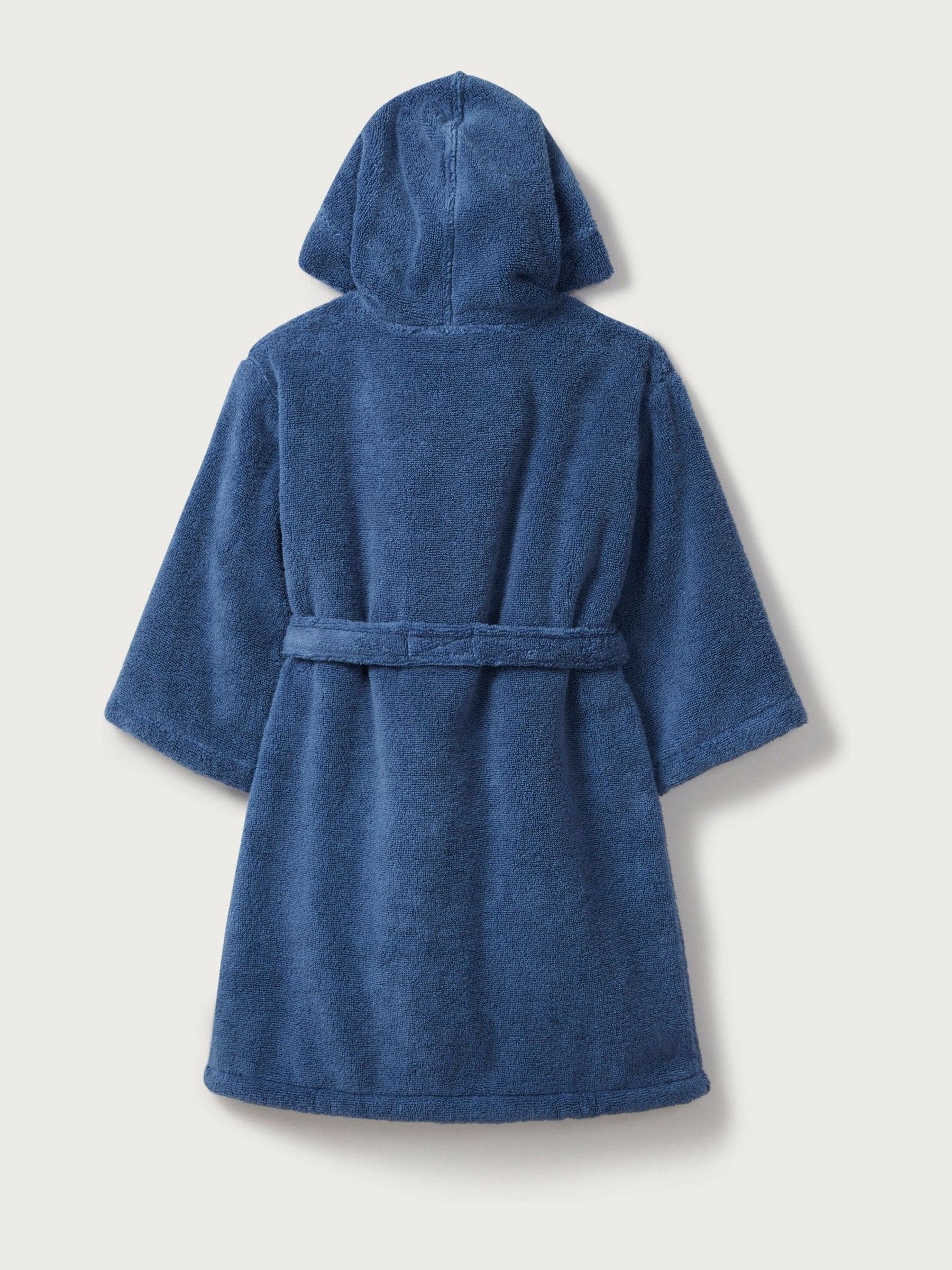 Blauw - The White Company 100% katoenen kamerjas