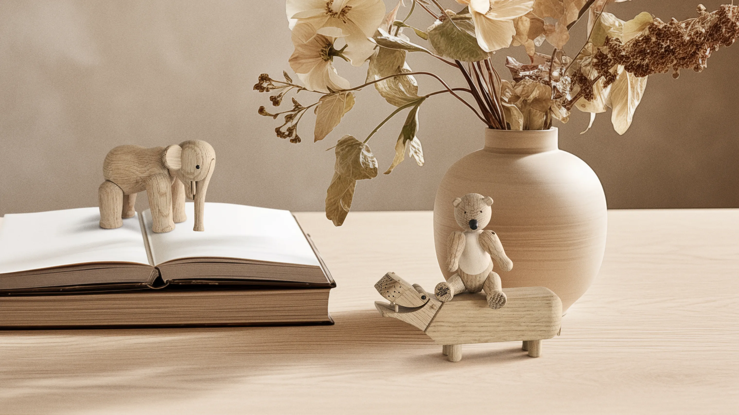 Kay Bojesen Liliput-serie - 3 stk.