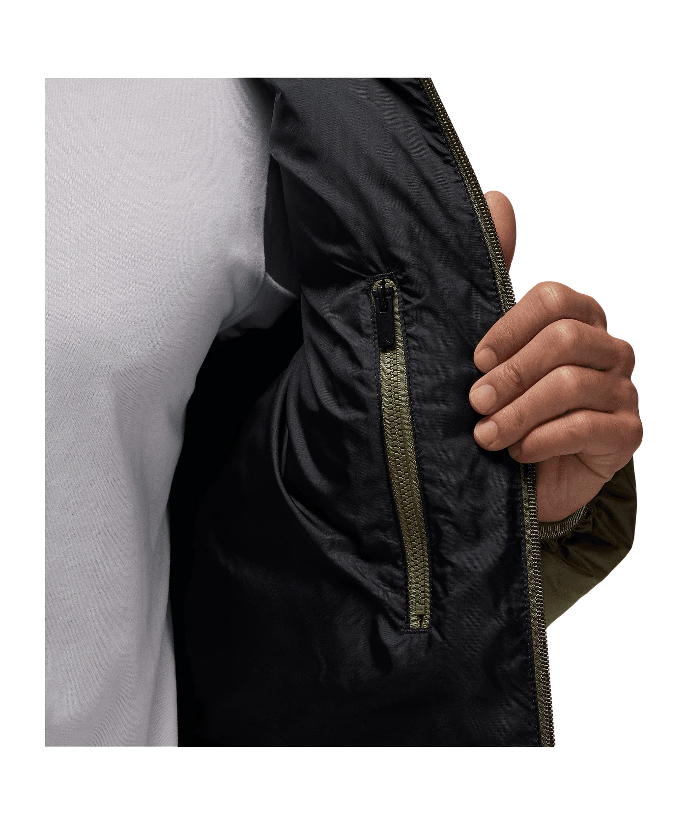Jordan Puffer Jacke Grün F222