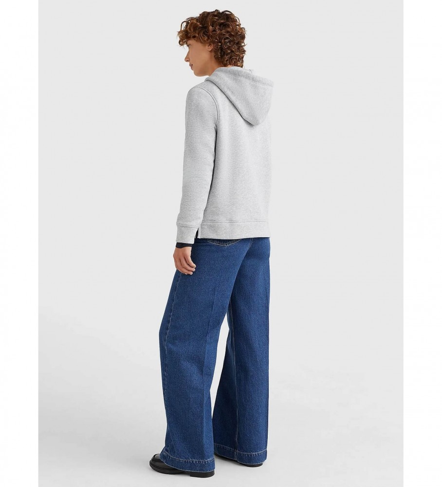 Moletom Tommy Hilfiger Heritage, cinza