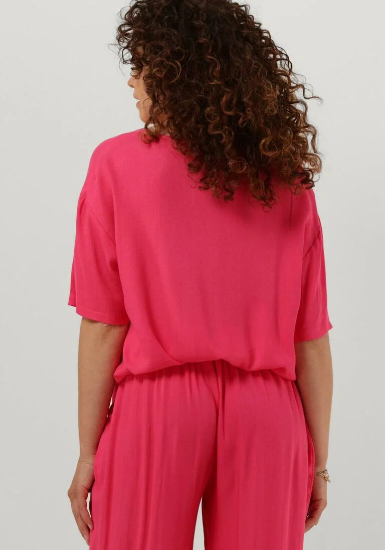 EST\\'SEVEN roze est'seven blouse est'bohic top
