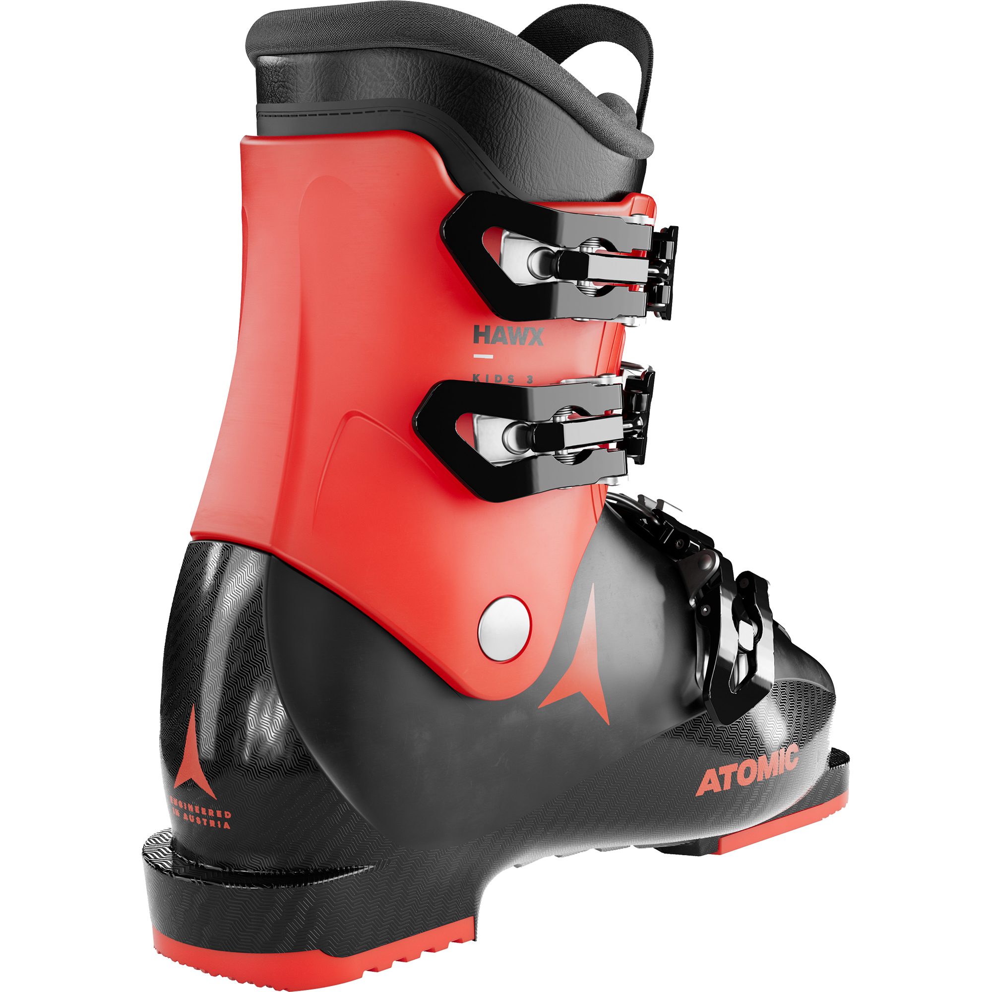 Atomic Hawx Kids 3 Skischuhe Kinder schwarz rot