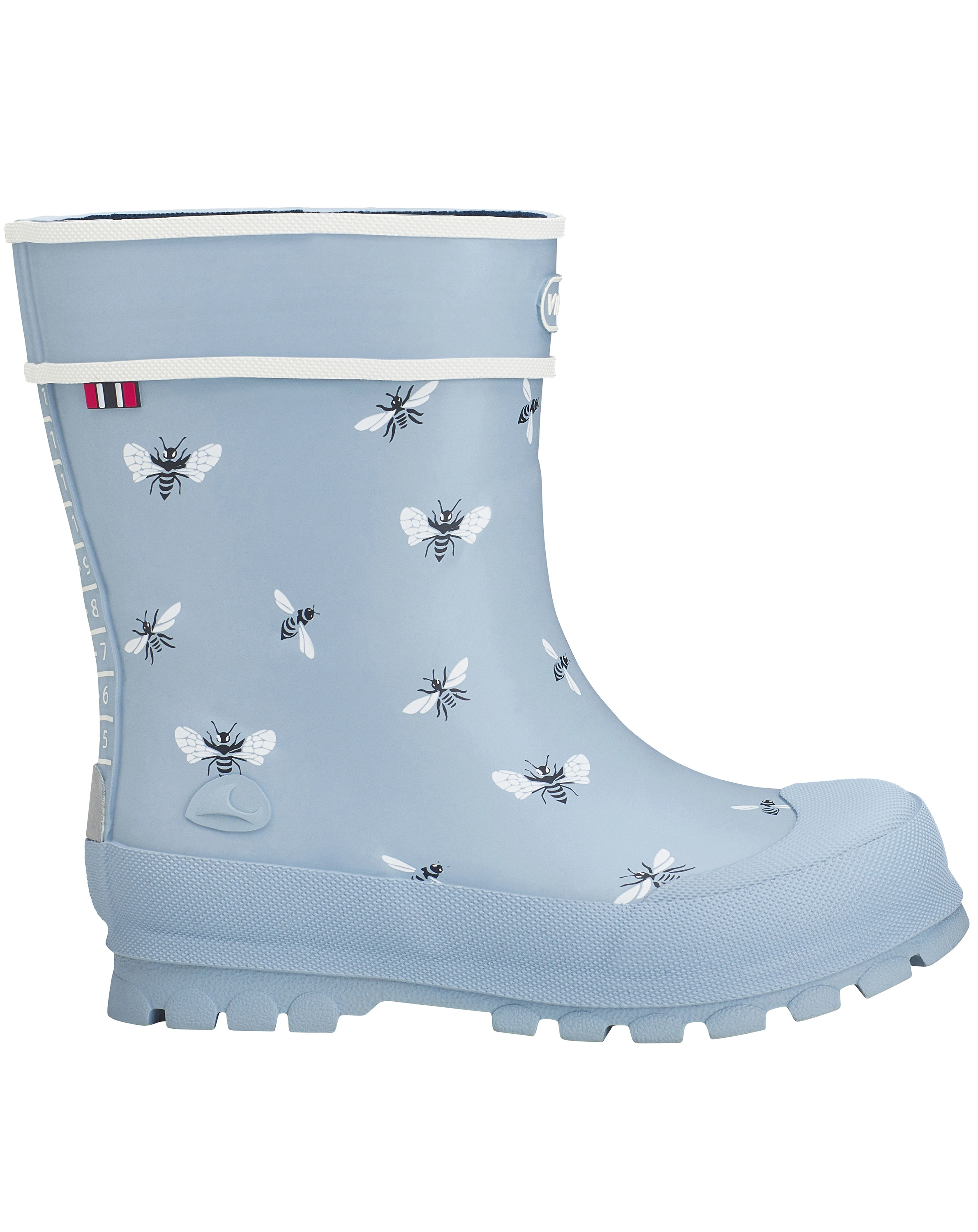 Gummistiefel ALV JOLLY BEE in iceblue/white
