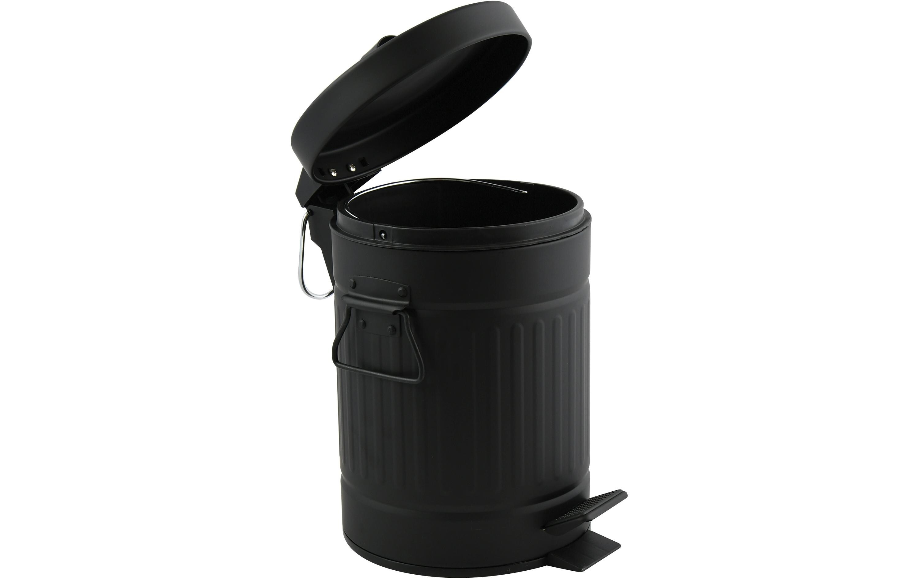 Kosmetikeimer Habana 3 l, SchwarzTreteimer
