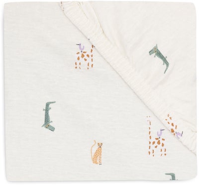 Jollein Stretchlaken 60x120, Jungle Jambo