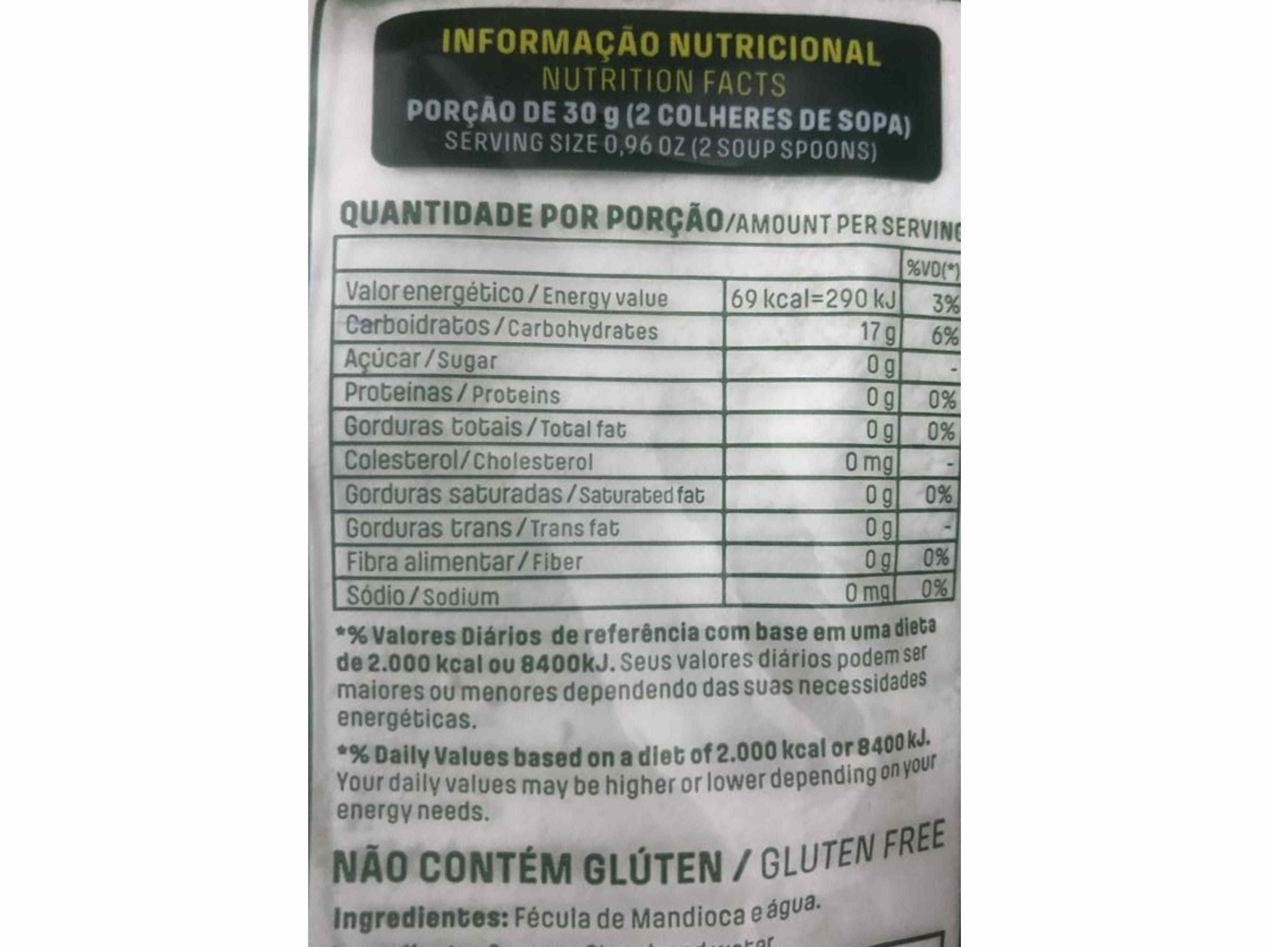 FARINHA BEIJUBOM TAPIOCA 500G