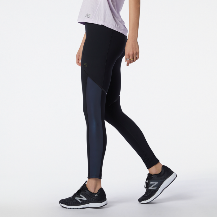 New Balance Dame Lange tights PMV Shutter Speed Tight Sort
