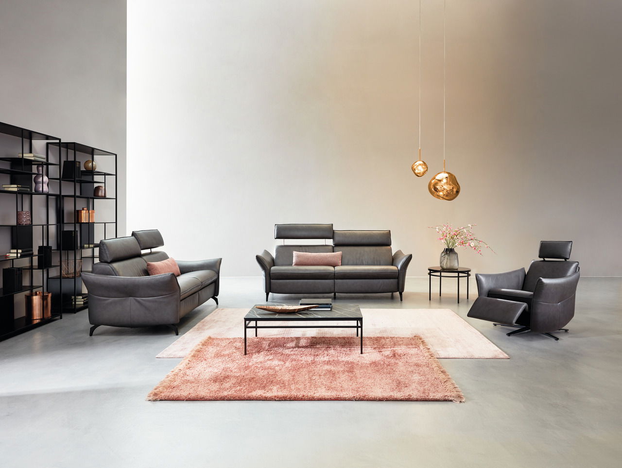 Himolla Sofa 2,5er 1926 PLANOPOLY MOTION