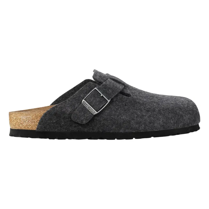 BIRKENSTOCK Mules Boston Chaussant Normal | Gris anthracite
