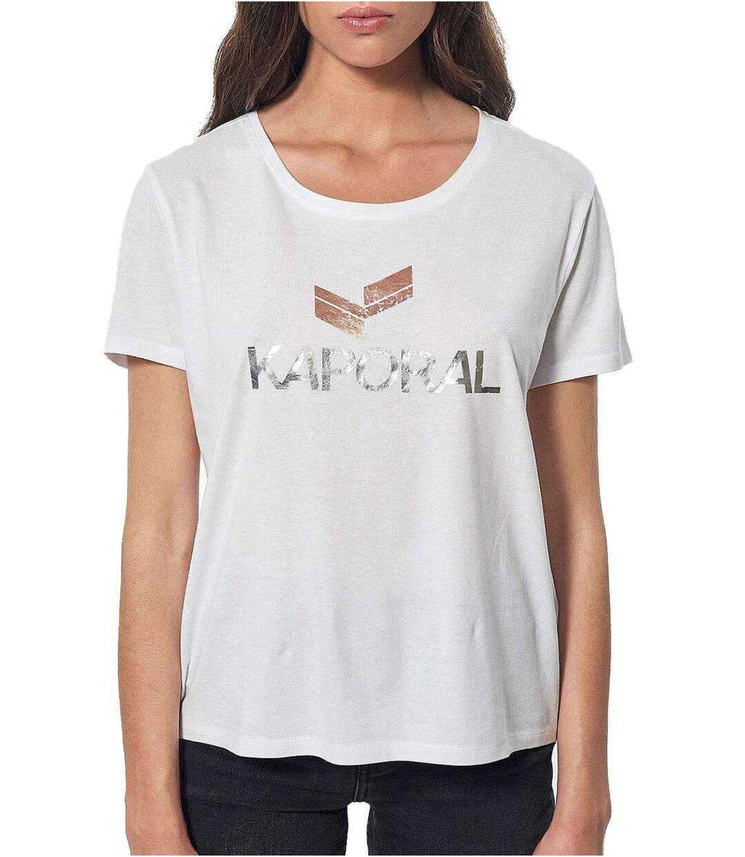 T Shirt fluide en modal  -  Kaporal - Femme