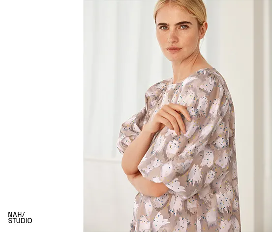 NAH/STUDIO Kleid | Bio-Baumwolle