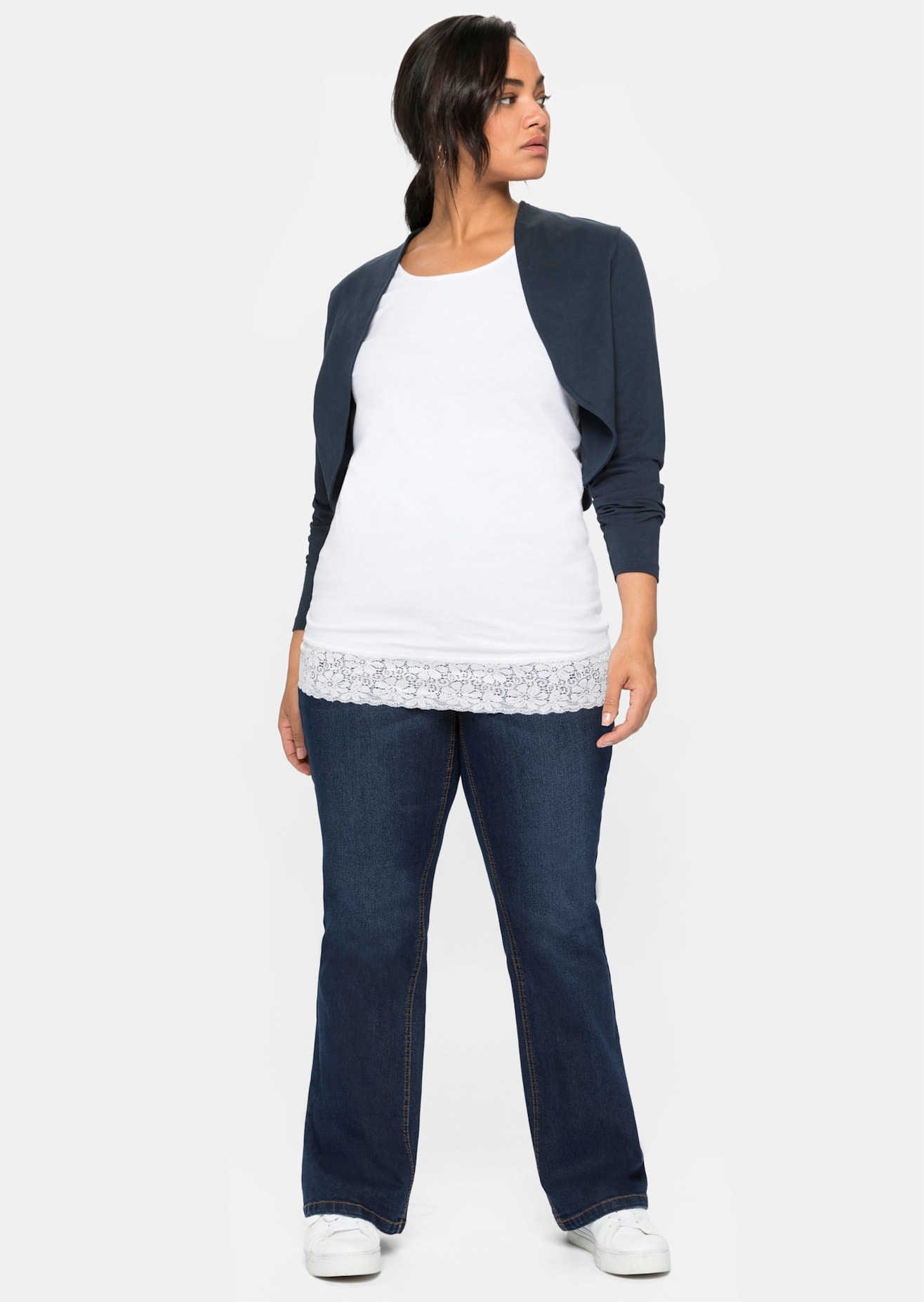 Sheego Bootcut-Jeans 1 Stk. tlg.