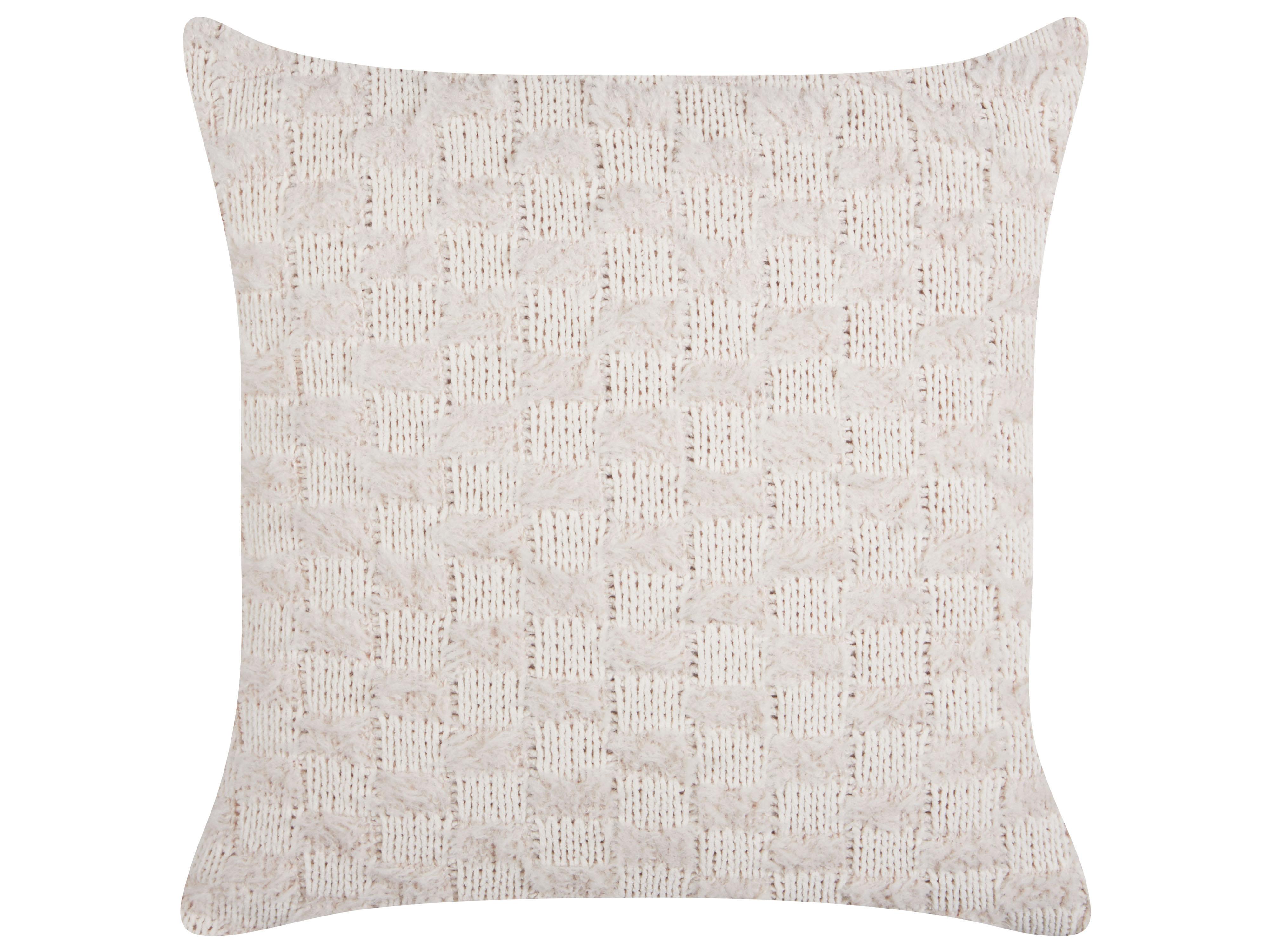 Sierkussen BASALIM 45 x 45 cm Beige effen