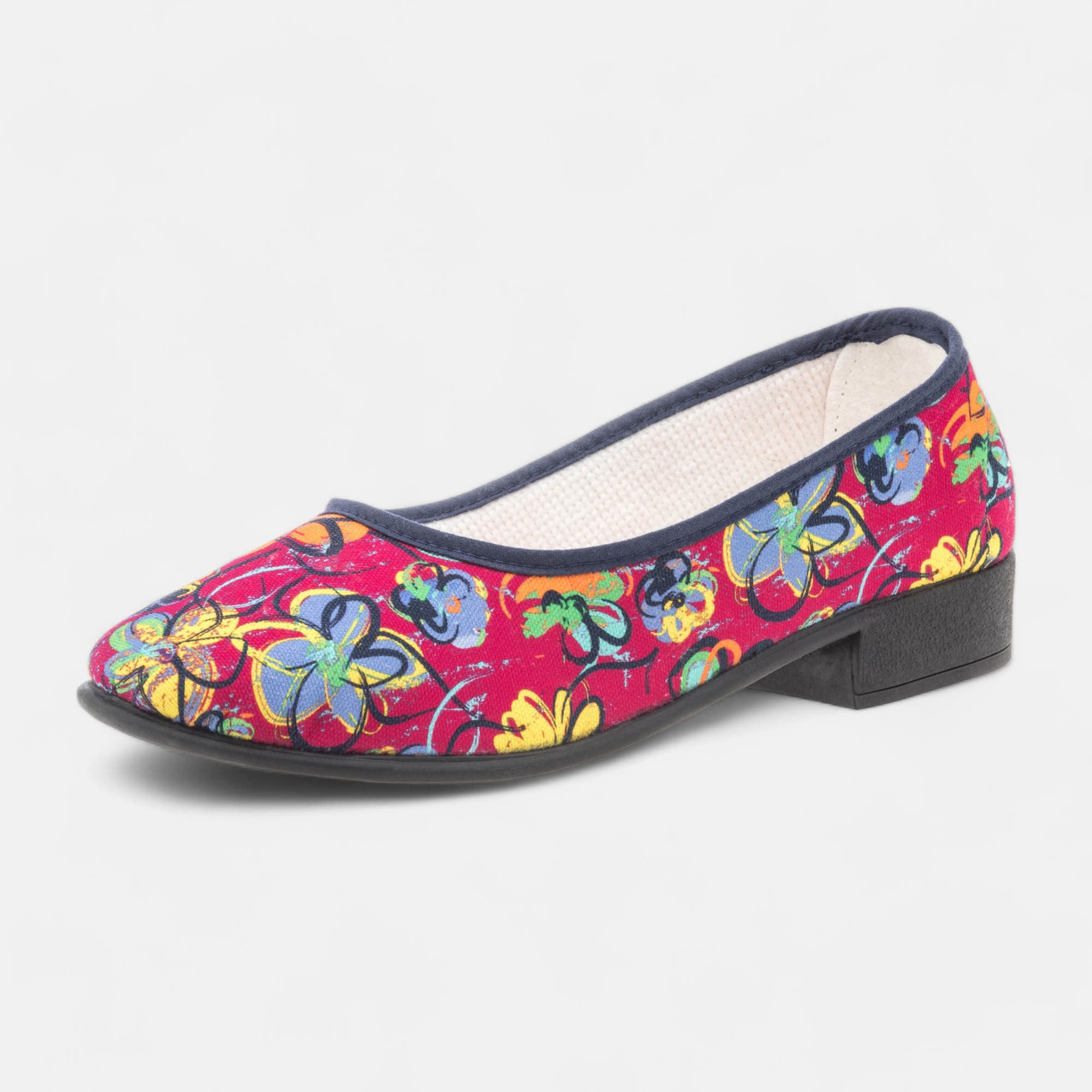 Chaussons ballerines Femme rose