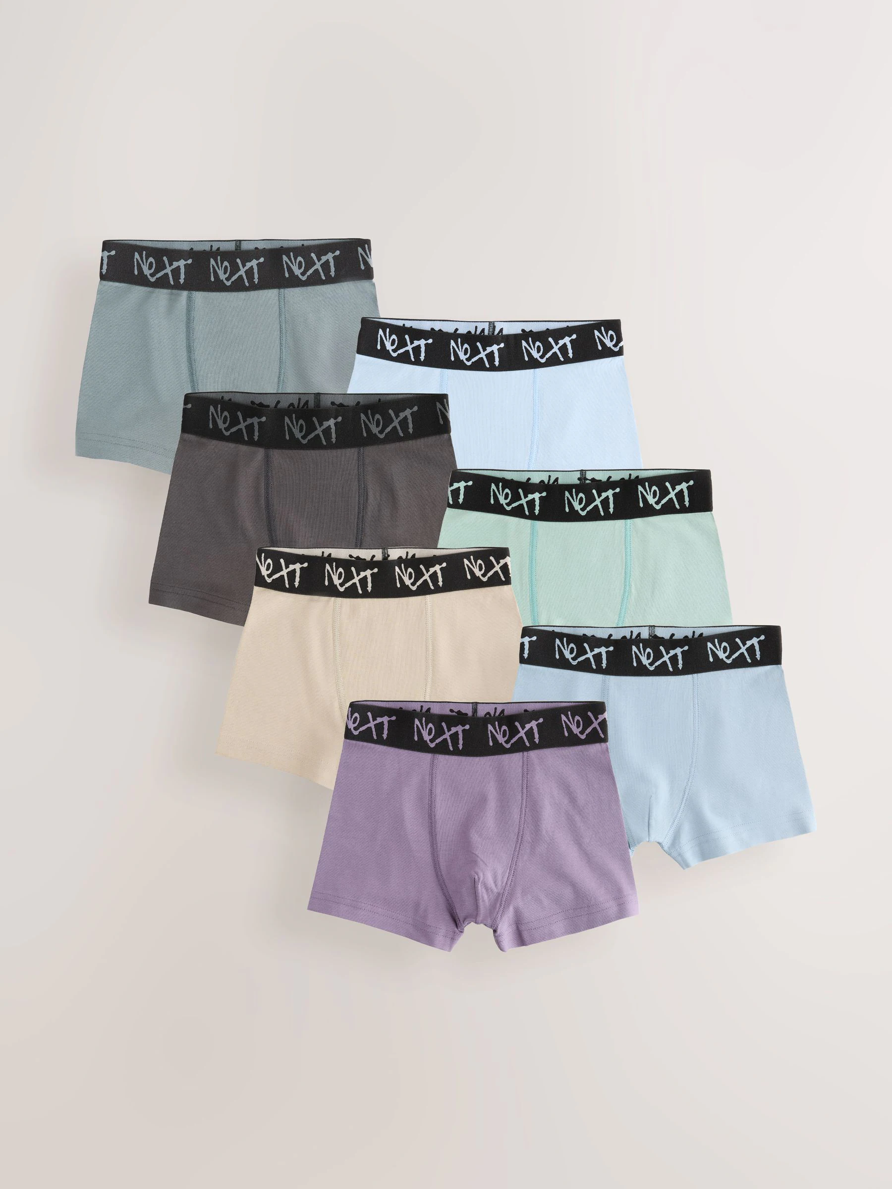Mineral Multi met Zwart tailleband - Verpakking van 7 trunks (2-16jr)