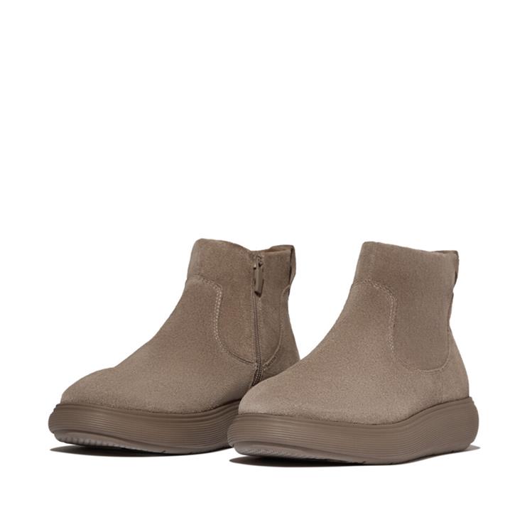 FitFlop IQ COmff Suede Taupe
