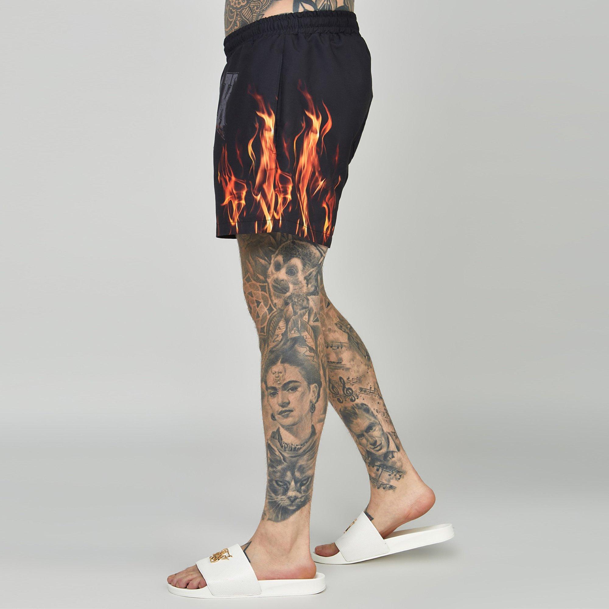 SikSilk SS Swim Shorts Mens