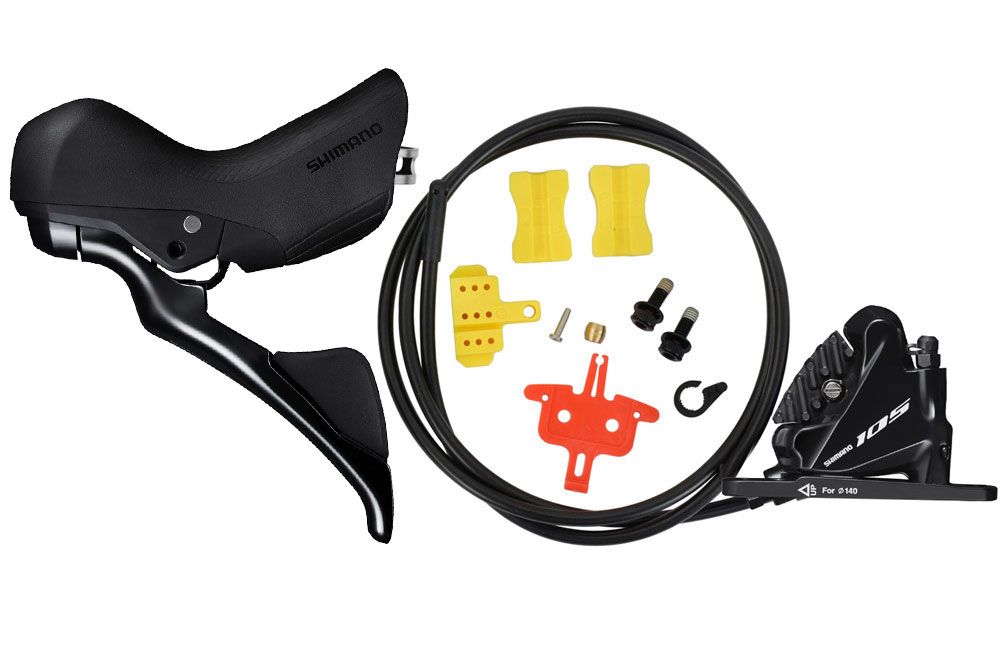 Shimano 105 ST-R7025+BR-R7070 2x11-fach Scheibenbremsen-Set kaufen | Bike-Discount