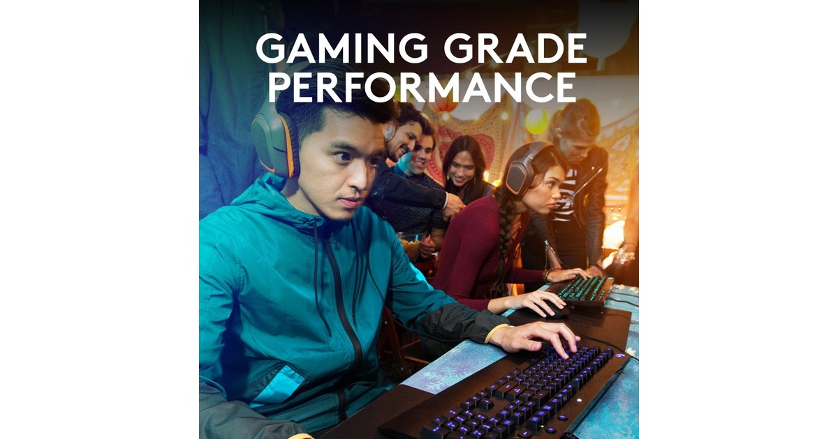 LogitechG213 Prodigy Gaming Keyboard  (Zwart, US-International, Mech dome, RGB leds)