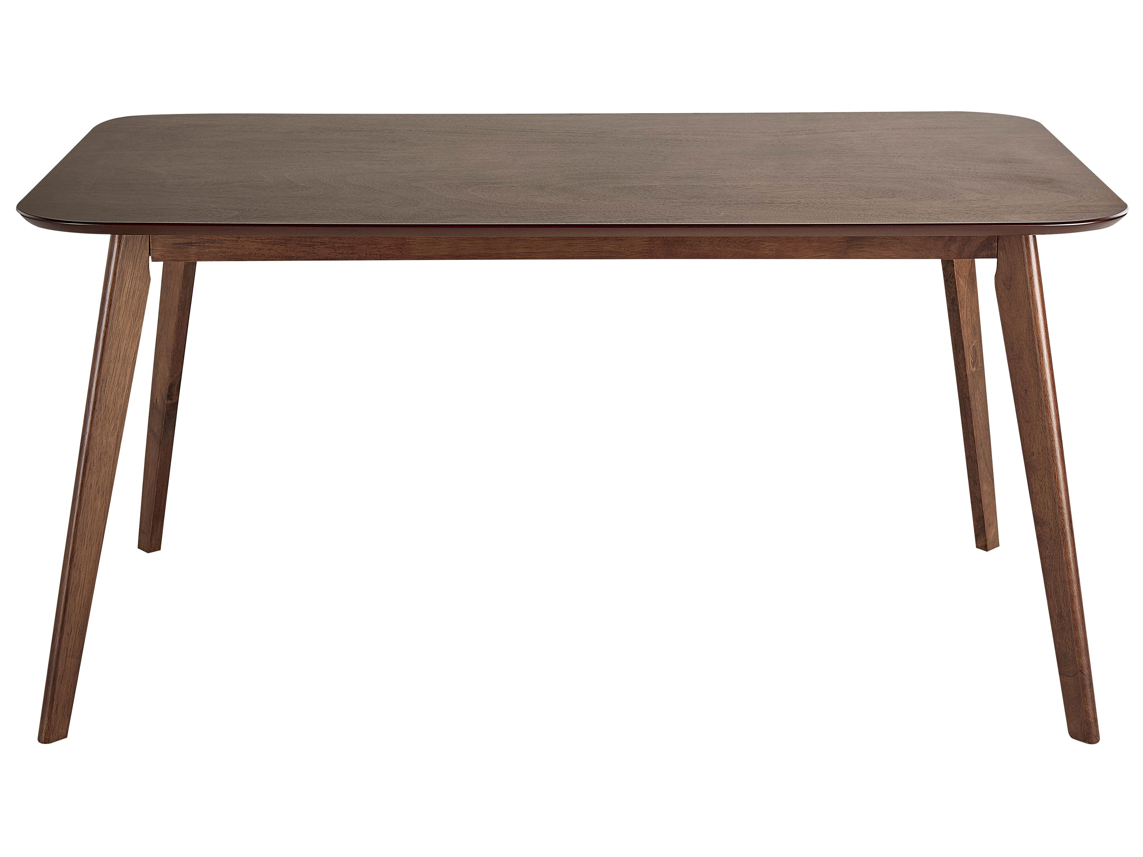 Eettafel EPHRATA Donker mahoniehout 90 cm 150 cm