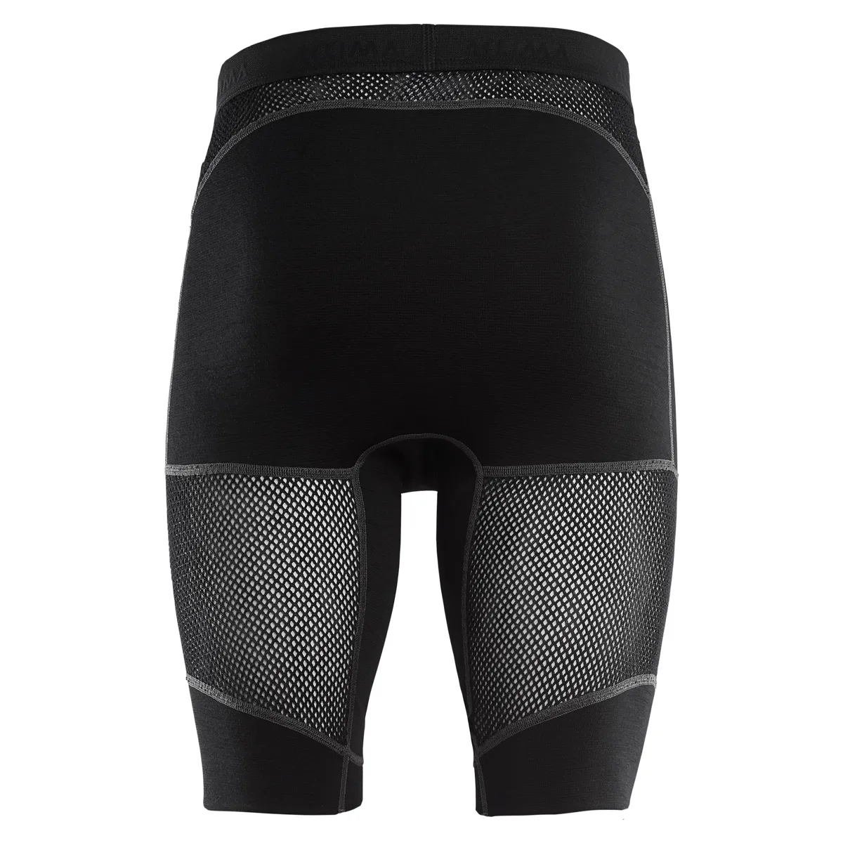 Aclima WoolNet Long Shorts Men Jet Black