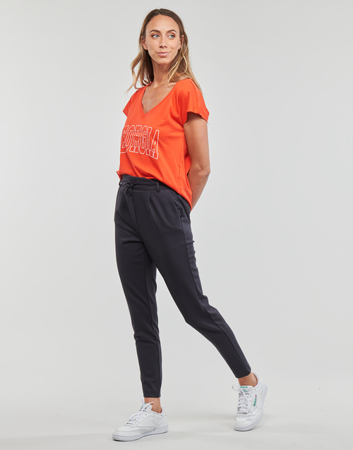 Only - ONLKELLY S/S V-NECK TOP BOX CS JRS - Orange