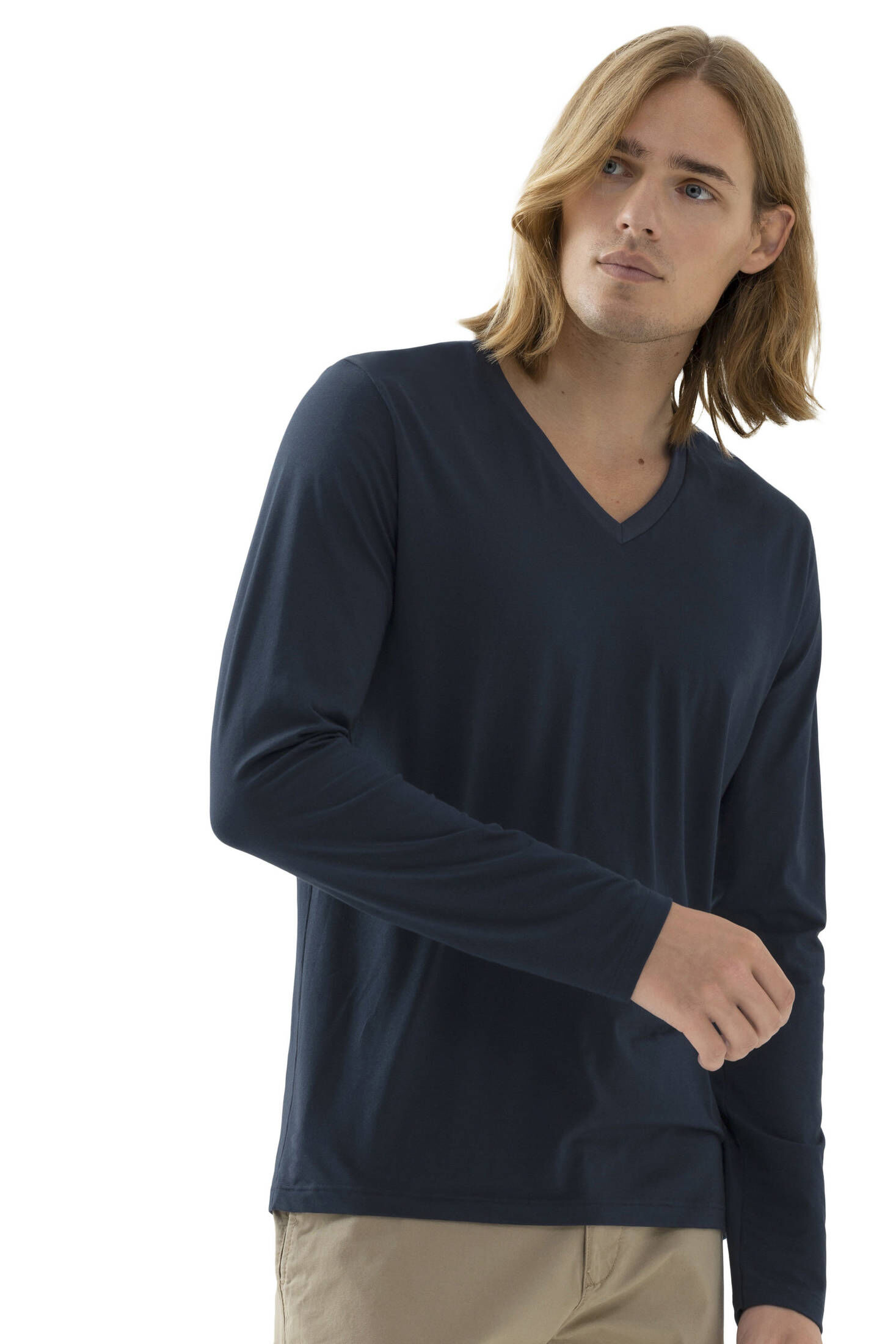 mey| Herren Langarm-Shirt