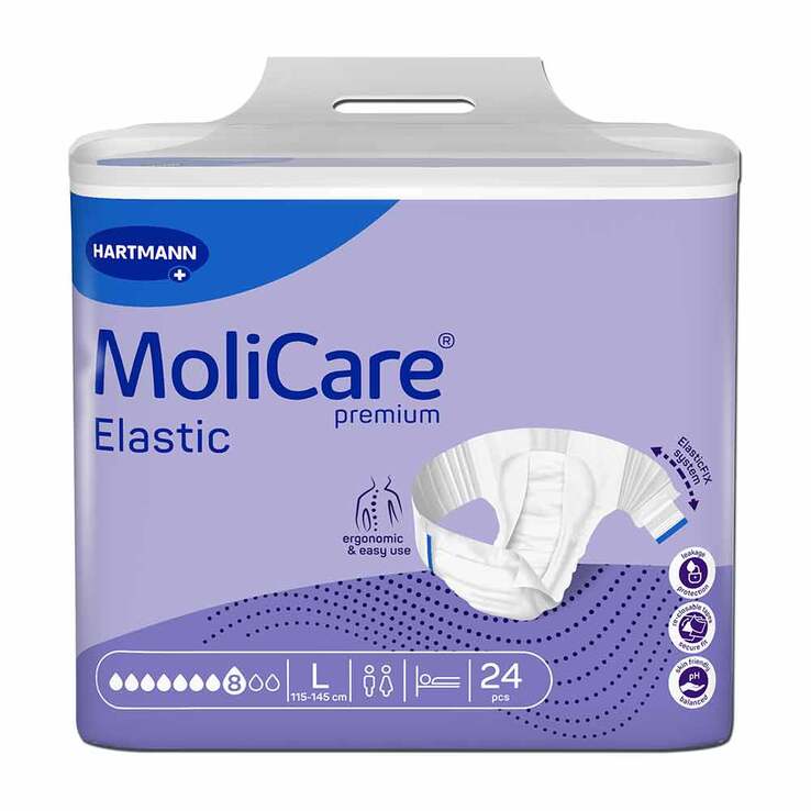 MoliCare® Premium Elastic Slip 8 Tropfen Größe L, 24 St