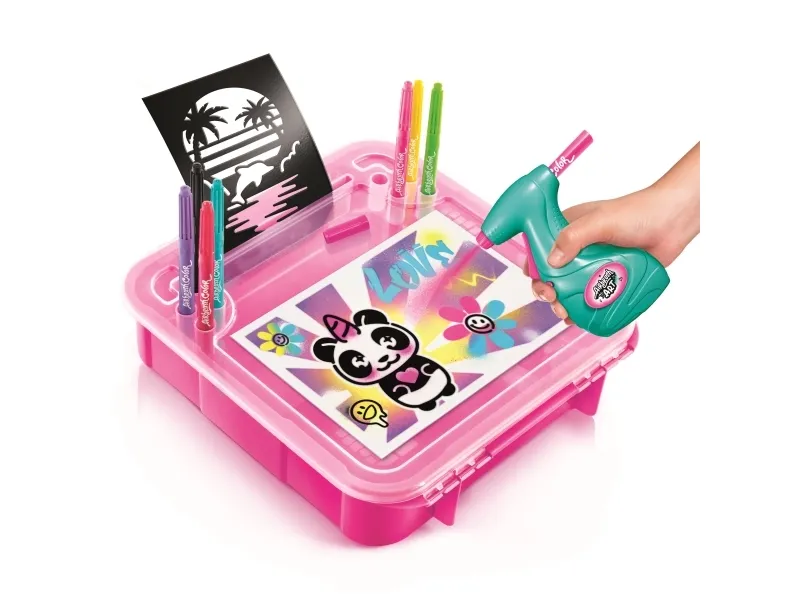 AIRBRUSH CANAL TOYS Menininko lagaminėlis su aerografu