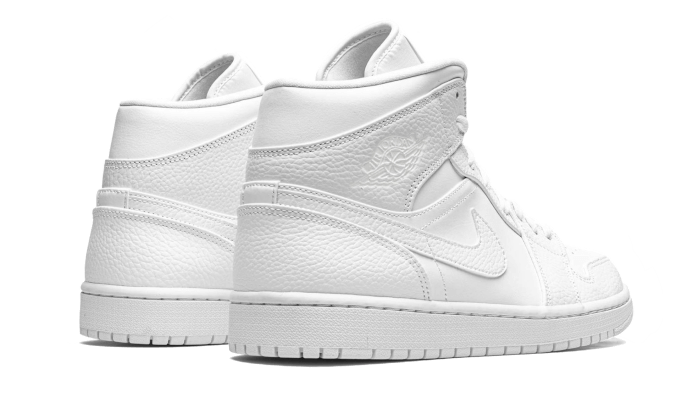 Air Jordan 1 Mid Triple White (2020) - 48h Delivery