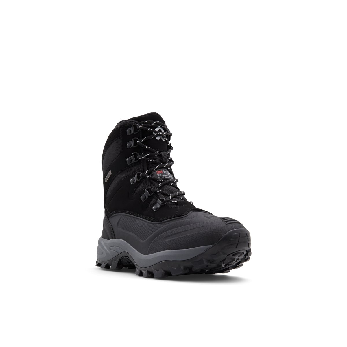 BANFF TRAIL-Craron-Bottes - Talon plat - Noir/Noir