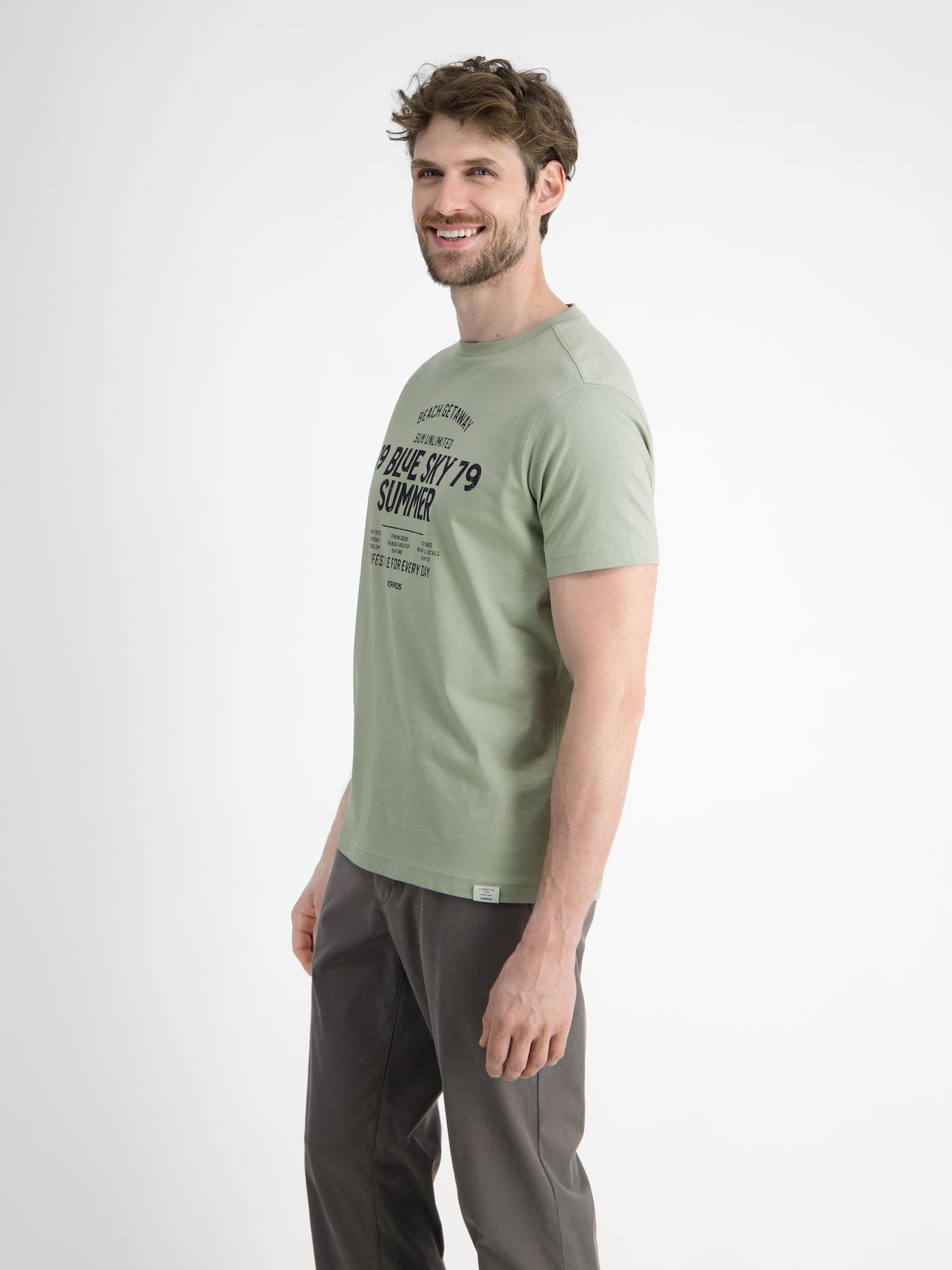 Herren T-Shirt mit Brustprint
