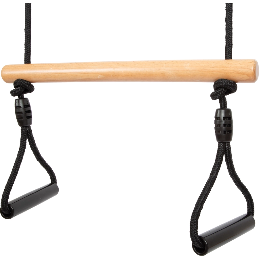 small foot® Trapezschaukel mit Turnringen Black Line