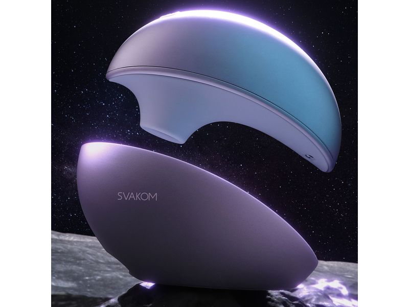 Svakom Vibrator Pulse Galaxie Lila Klitorisstimulator bietet berührungslose Stimulation