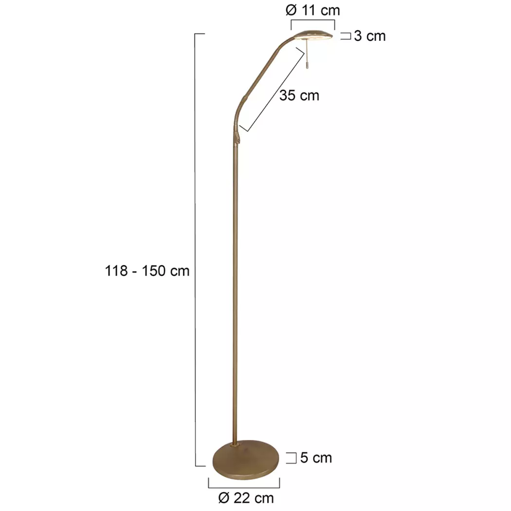 LED-Stehlampe ZENITH